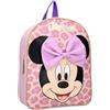 Vadobag TOPOLINA MINNIE MOUSE 3D Real Cool - da Disney Mikey Mouse - Zainetto per bambini | Scuola | Asilo - Colore Verde - dimensioni 32x26x11cm