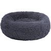 Lukery Cuccia per Cani Cuccia per Gatti, Cuscino Rotondo in Peluche Morbido Lavabile Letto Peluche Antistress Ciambella