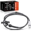 Frankberg Sensore Velocità Ruota ABS ABS anteriore destro 2-Poli 0265007044 | Compatibile con Fiat Seicento/600 187 0.9L 1997-2008 1.1L 1998-2010; con cavo, 2-Poli, Sensore Hall
