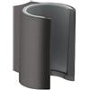 AXOR Starck supporto per doccetta, 27515340, Starck nero cromato spazzolato [Rubinetteria Bagno > Doccette / Supporti]