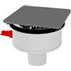 KALDEWEI KA 120 set scarico CONOFLAT completo, per installazione in verticale, 687772520000+687772570674, CONOFLAT KA 120; CONOFLAT warm grey 85 [Rubinetteria Bagno > Sistemi di Scarico]