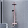 Ideal Standard Alu+ colonna doccia, miscelatore monocomando, BD584RO, Alu+ oro rosa opaco [Rubinetteria Bagno > Colonne Doccia]