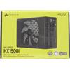 Corsair HX1500i Interamente Modulare Ultra-Silenzioso Alimentatore - Compatibilità con Standard ATX 3.1 e PCIe 5.1 - Ventola con Cuscinetto Fluidodinamico - CORSAIR iCUE - 80 PLUS Platinum - Nero