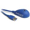 StarTech Cavo Prolunga USB 5Gbps da 1,5m, USB-A, M/F, Nero (USB3SEXT5DSK)