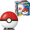 Ravensburger Puzzle 3D, Pokémon Pokéball Rossa 54 Pezzi