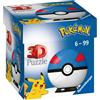 Ravensburger Puzzle 3D, Pokémon Pokéball Blu e Rossa 54 Pezzi