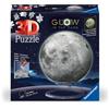 Ravensburger Puzzle 3D, Luna Glow in the Dark 72 Pezzi