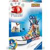 Ravensburger Puzzle 3D, Portapenne Sneaker Sonic the Hedgehog,108 Pezzi