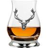 English Pewter Company Sheffield, Englan English Pewter Company Glencairn WGP002 - Bicchiere da whisky con testa di cervo, 350 ml