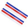 Leopacat Strisce di Spessore per Impasto, 6pz Set di Guide per Mattarello Antiaderenti Distanziatori in Silicone per Pasticceria Pizza Pasticceria Glassa di Fondente 2, 4, 6 mm