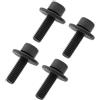 VGOL 4 Pz 266133-3 Morsetto Lama Bullone Esagonale M6x20 Bullone Di Fissaggio In Metallo Accessorio Compatibile Con Makita BSS611 DSS610 DSS611 Sega Circolare Nero
