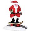 Lemax 72498 Christmas Village Figurina: Skateboard Babbo Natale, Multicolore