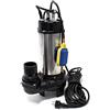 Wiltec Pompa sommersa acque nere con trituratore e galleggiante 31.200 l/h 2200 W, prevalenza 10m