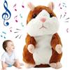 Booaee Criceto parlante,Peluche per bambini, peluche interattivo per neonati e bambini