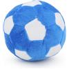 TONYFY Giocattolo per cani - Peluche cigolante per cuccioli e cani di piccola taglia, allenamento interattivo e dentizione - Pallone da calcio per animali domestici