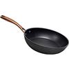 Cecotec Padella Polka Fantasy 28 Bucket Golden. Diametro 28, Alluminio Forgiato, Rivestimento Antiaderente Platinum Plus Teflon, Senza PFOA, Manico in Acciaio Inox, Adatta per Induzione