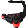 Mars gaming Mouse Mars Gaming MMS2 Cable Bungee 4xUSB 3.0/5V/1A/5000Mbit/s/cavo 0.12m/Nero/Rosso