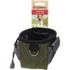 Flamingo Snack & Porta Sacchetti Cane - Vasco Verde - Borsa in Poliestere - Tasche Multiple - Chiusura a strozzo - Clip & Anello Accessori