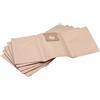 vhbw 5x sacchetto compatibile con Einhell TC-VC 1812 S, TC-VC 1815 S aspirapolvere - carta, 24cm x 19cm Marrone