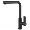 Foster PRONTA CONSEGNA - SPEDIZIONE IMMEDIATA Miscelatore Monocomando Cucina Cromato Matt Black Nero Canna Girevole e Bocca Estraibile Omega Plus Matt Black Foster 8498 626 - 8498626
