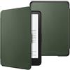 FINTIE Custodia per 7 Kindle Paperwhite (12ª Generazione, 2024) e Kindle Colorsoft (1ª Generazione, 2025/2024), Sottile Leggero Protettiva Cover con Auto Sveglia/Sonno, Verde Alpino