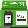 SUNPRINTZ Cartuccia 304 Nero, 304 XL Nero Sostituzione per Cartucce HP 304, Cartuccia 304XL Nero per HP DeskJet 3750 3700 3720 3762 2630 2622 3760 3730 3755 2620 Envy 5050 5000 5030 5032 Stampante
