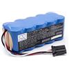 vhbw batteria compatibile con Nihon Kohden TEC7631, TEC-7631, TEC-7621, TEC-7621C, TEC-7631C, TEC7621 strumentazione medica (2800mAh, 12V, NiMH)