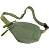 WEIWUXIAN Marsupio da Donna in Corda, Marsupio Verde con Cintura Regolabile, Borsa in In Velluto a Coste Marsupio, Marsupio da Donna Uomo Verde, per Gli Sport All'Aperto, i Viaggi e Il Lavoro