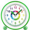 DTKID Sveglia Bambini Silenziosa, Luce Notturna, Snooze,(Verde)