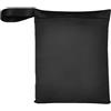 KMKANPO 1 Pezzi 50 * 40cm sacco biancheria sporca,sacchetti impermeabili Riutilizzabile,Sacco Biancheria Sporca Viaggio,con cerniera,per Gym,nuoto(Nero)