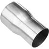 Krtopo Adattatore Scarico 63-76mm Acciaio Inox Riduttore Universale | Dilatatore espansore, acciaio inox antiruggine, installazione facile saldature o diretto