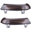 Twowinds Freccia Specchietto Retrovisore 1K0949101 Compatibile con VW | Golf 5, Jetta, Passat, Seat Alhambra, Skoda Superb - 1K0949102 - Destro e Sinistro - Fumé (set di 2)