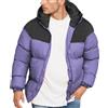 Fulidngzg Piumino Uomo Invernale Slim Fit 4XL Offerta Parka Giubbino Casual Elegante Leggero Giacca Imbottito Taglie Forti 4 Stagioni Piumino con Cappuccio Manica Lunga Caldo Giubbotto Invernale Cappotto
