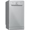 Indesit PRONTA CONSEGNA - SPEDIZIONE IMMEDIATA Lavastoviglie Libera Installazione 10 Coperti Classe F Silver Indesit DSFE 1B10 S