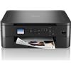 BROTHER [ComeNuovo] Brother DCPJ1050DW Stampante multifunzione inkjet a colori 3 in 1,Formato A4,Connettivita' di rete wireless,Stampa fronte-retro automatica,Display LCD da 4,5 cm, Nero