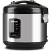 G3 Ferrari G10099 Sakuri'So Cuociriso, 700 W, Grandi capacità 1.8 Litri/10 tazze, Corpo Inox, Accessori inclusi