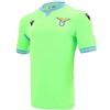 Macron SSL M20 Maglia Gara Away Ufficiale Mm SR, SS Lazio 2020/21 Uomo, Verde Fluo, XXL