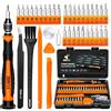 JOREST 38Pcs Set Cacciaviti Precisione, Kit Professionali con Torx T1 T2 T3 T4 T5, TR6 T7 T8 T9 T10 T15, Triwing Y00, Stella P2/5, -1.0/2.0, etc, per Switch, PS4, Xbox, PC, Laptop, Occhiali, Orologio