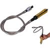 Shanrya Albero flessibile per smerigliatrice, cavo di prolunga per trapano elettrico a tubo lungo Mandrino Portatile universale 0,3-6,5 mm Gamma di serraggio con chiave/chiave per rettificatrice