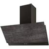 Faber Cappa a parete GREXIA GRES DG A80 330.0694.726 finitura grigio scuro da 80 cm