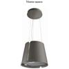 Faber Selezione Faber Cappa a isola sospesa BEAT TITANIUM MATT F45 345.0655.178 finitura titanio opaco da Ø43 cm