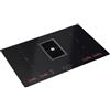 Faber Selezione PRONTA CONSEGNA - Faber Piano cottura a induzione con cappa integrata GALILEO SMART BK F830+KIT LL H80 340.0605.734 in vetroceramica nero da 83