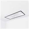Faber Selezione Faber Cappa a soffitto HEAVEN BRIGHT A120 G/WH KL 350.0679.873 finitura vetro bianco da 120 cm