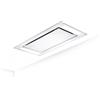 Faber Selezione PRONTA CONSEGNA - Faber Cappa a soffitto HEAVEN GLASS 2.0 WH FLAT KL A90/2 350.0663.971 finitura vetro biancco da 90 cm