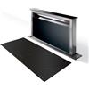 Faber Selezione PRONTA CONSEGNA - Faber Cappa da piano downdraft FABULA PLUS EVO+ BK A60 340.0582.936 finitura acciaio inox e vetro nero da 60 cm