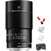TTartisan 100 mm F2.8 macro 2 X obiettivo a pieno formato con messa a fuoco manuale, compatibile con fotocamere Fuji X-Mount XS10 X-A5 X-A7 X-E4 X-T1 X-T10 X-T2 X-T20 X-T3 X-T4 X-T100 X-T200 X-T30