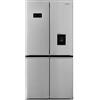 Sharp Frigorifero Americano Side by Side 4 Porte No Frost Classe F Capacità 488 Litri colore Acciaio - SJ-FA25IHDIF