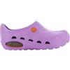 Oxypas Safety Jogger Scarpe da Lavoro da Donna - Antistatiche e Antiscivolo Scarpe Antinfortunistiche da Uomo, Zoccoli Leggeri per Medicina, Cura e Gastro, antibatteriche, Lilla, 43/44 EU