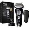 Braun Series 9 Pro, Regolabarba Uomo, Rasoio Elettrico Barba, Rifinitore di precisione, Custodia da Viaggio, Con Lame Flessibili, Impermeabile, Batteria Litio Ion, Idea Regalo, 9410s Nero