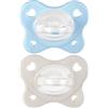 CHICCO (ARTSANA SpA) CH DUAL SOFT SUCCH AZZ 2-6M 2P